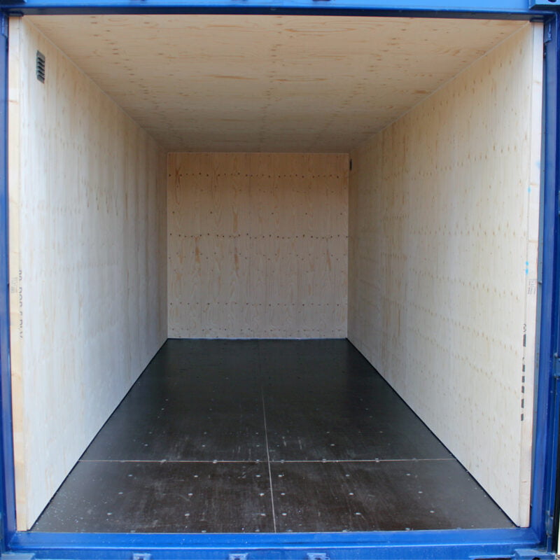 20 fot fraktcontainer isolerad