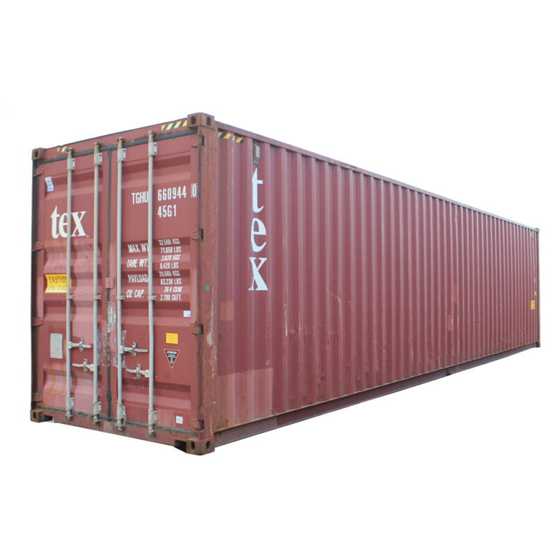 40 fot fraktcontainer HC begagnad