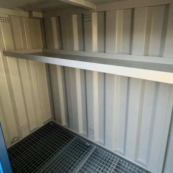 4 fot miljöcontainer handtruck