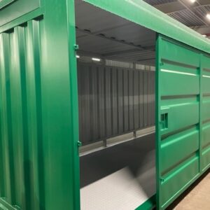 20 fot gascontainer skjutdörrar