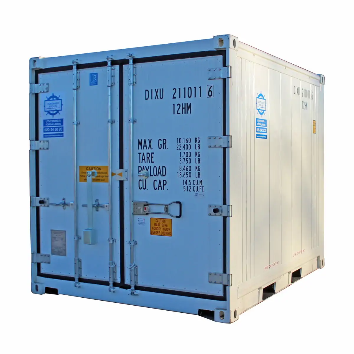 10 fot Kyl- och fryscontainer