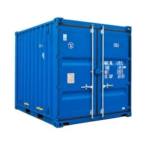 10' miljöcontainer cortenstål