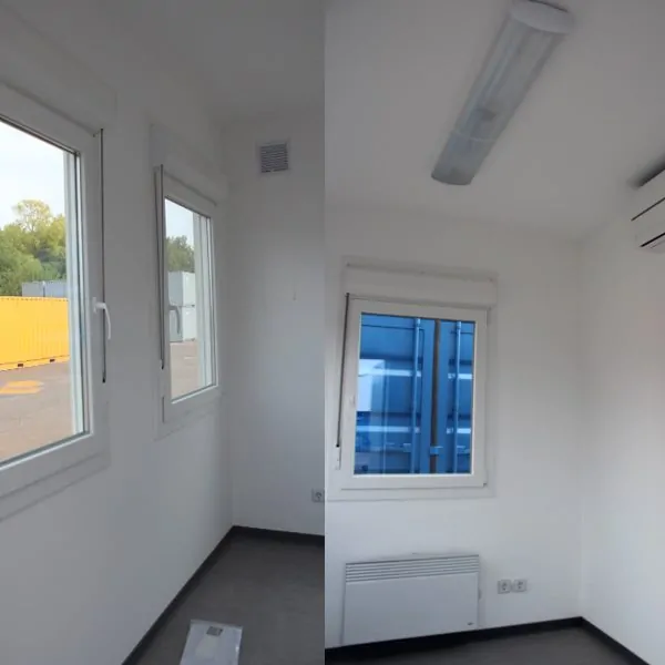 10 fot stålbod luftvärmepump - Bild 3