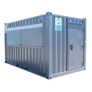 15 fot kioskcontainer