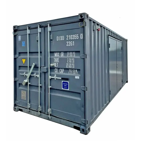 20 fot container avfallsrum - Bild 3