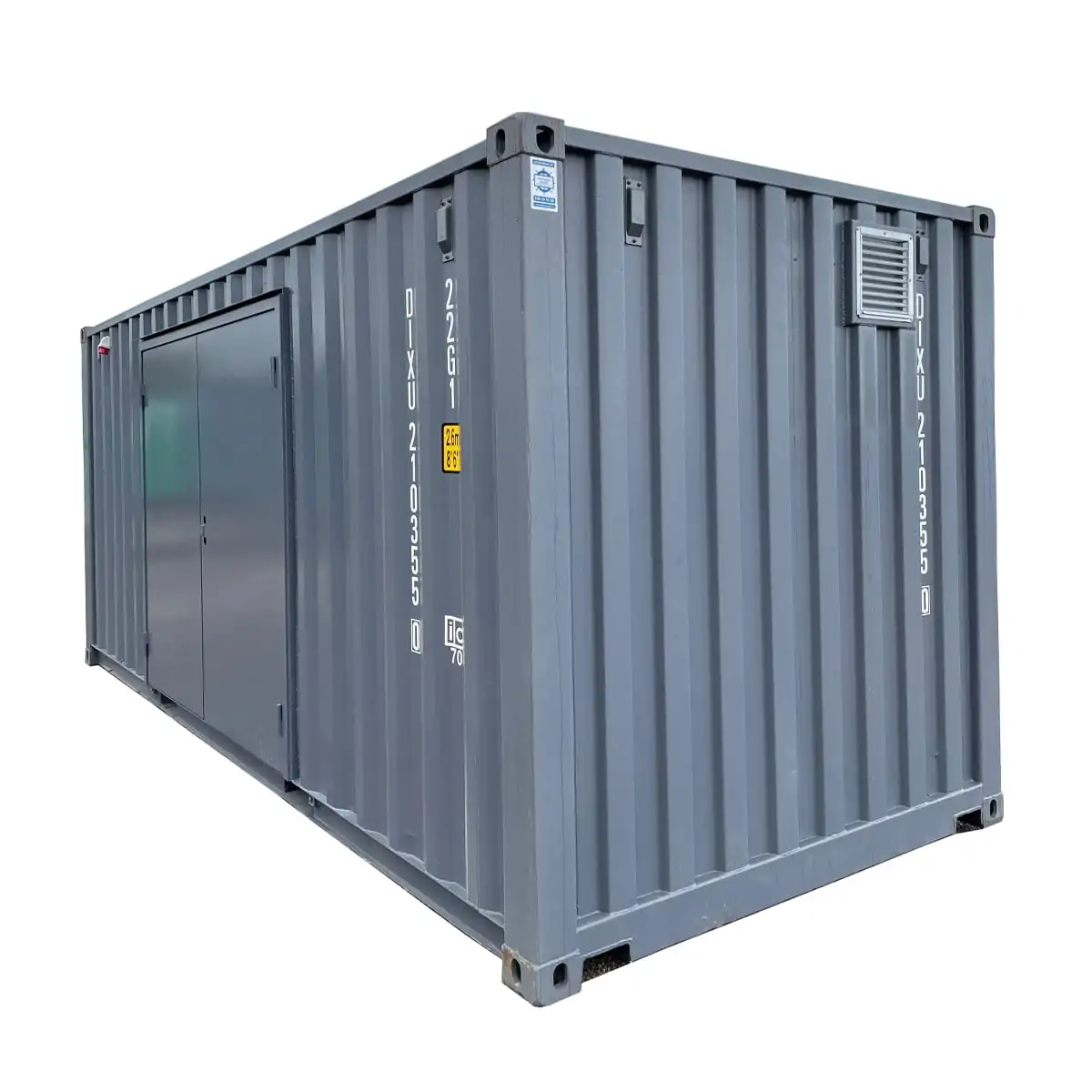 20 fot container avfallsrum