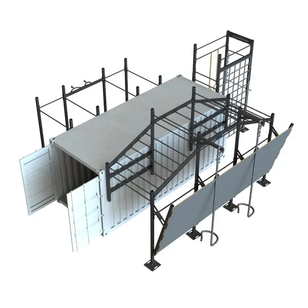 20 fot Fitness container - Bild 2