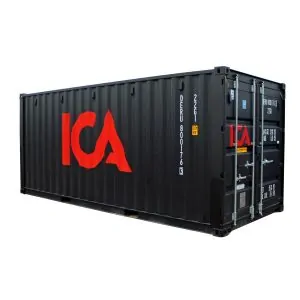 Profilierad container stripad