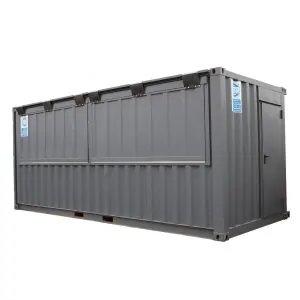 20 fot kioskcontainer