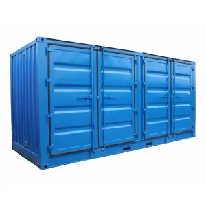 20 fot miljöcontainer dubbeldörr Sip