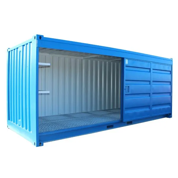 20 fot miljöcontainer openside skjutdörrar - Bild 2