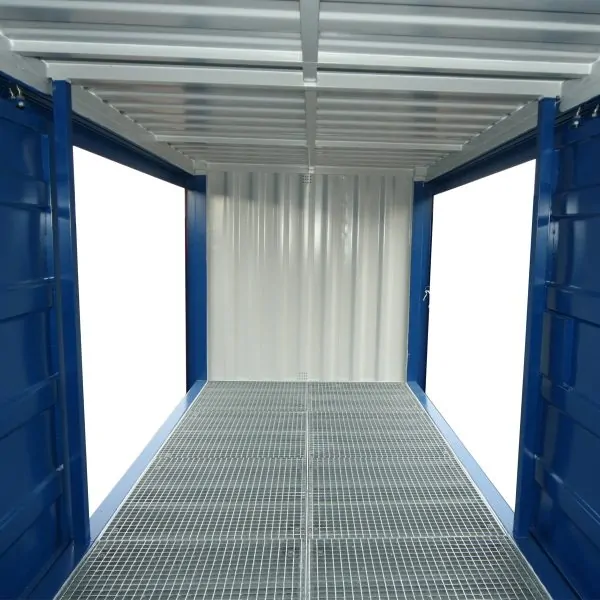 20' miljöcontainer openside skjutdörrar båda långsidor - Bild 2
