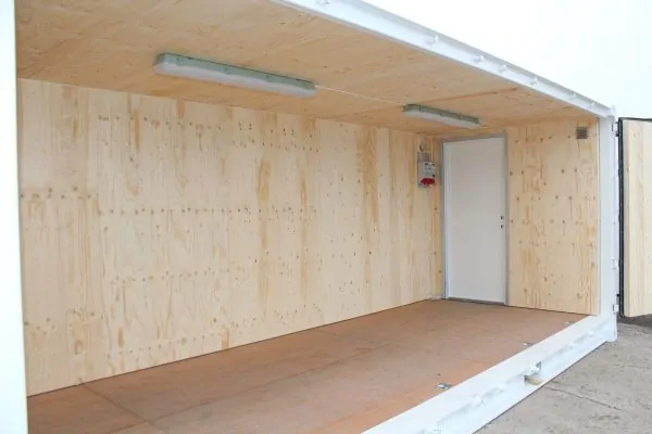 20 fot fraktcontainer gångdörr - Bild 3