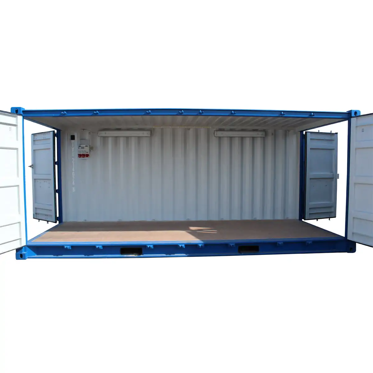 20 fot fraktcontainer openside dubbeldörr