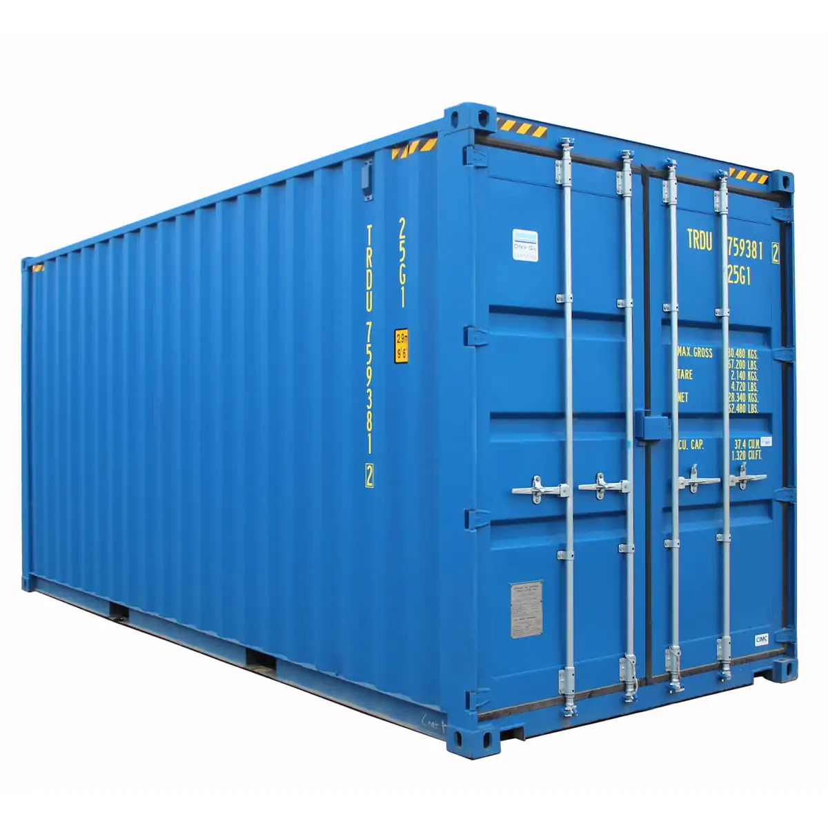 20 fot fraktcontainer highcube