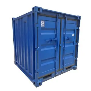 6 fot förrådscontainer
