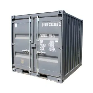 8 fot fraktcontainer