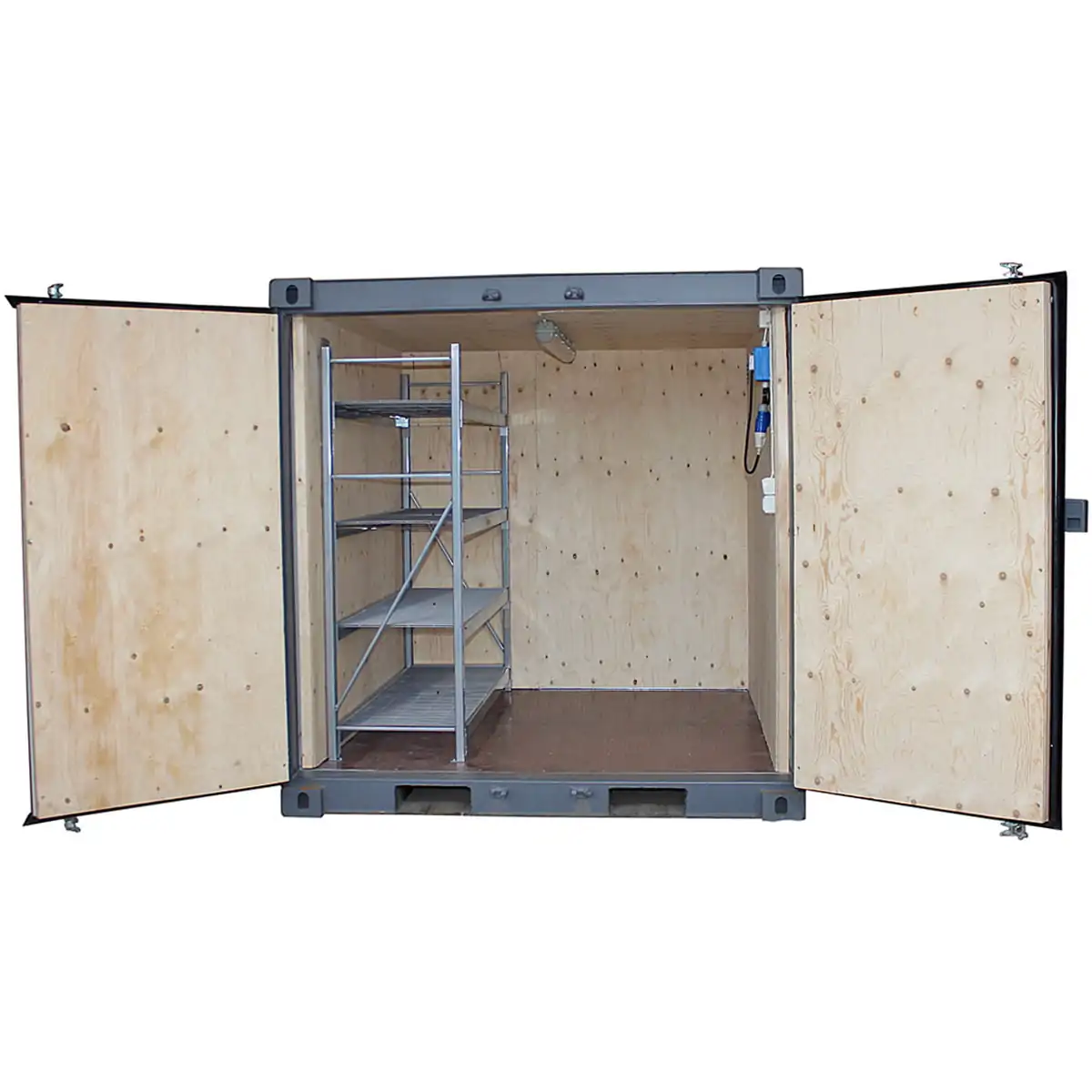 8 fot Isolerad container Standardisolering