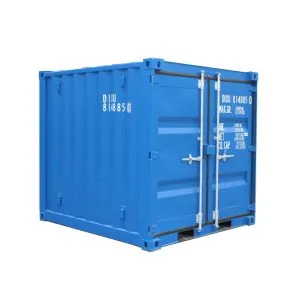 8 fot miljöcontainer cortenstål