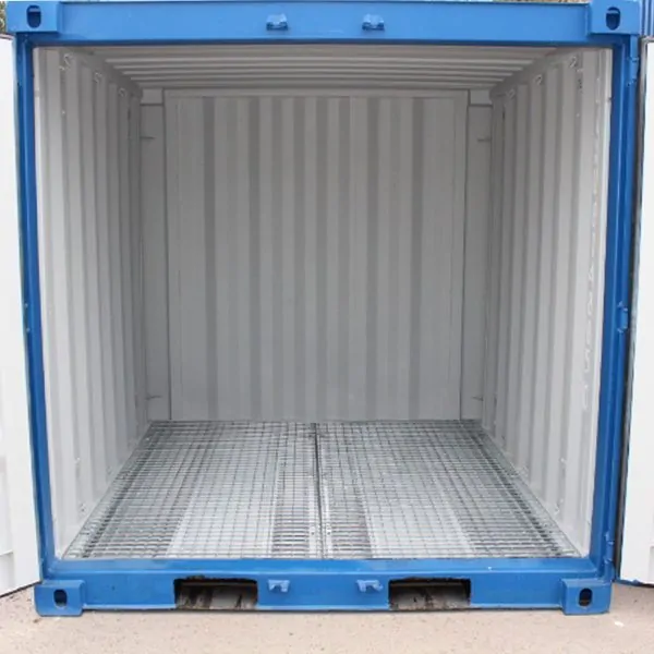 8 fot miljöcontainer cortenstål - Bild 2