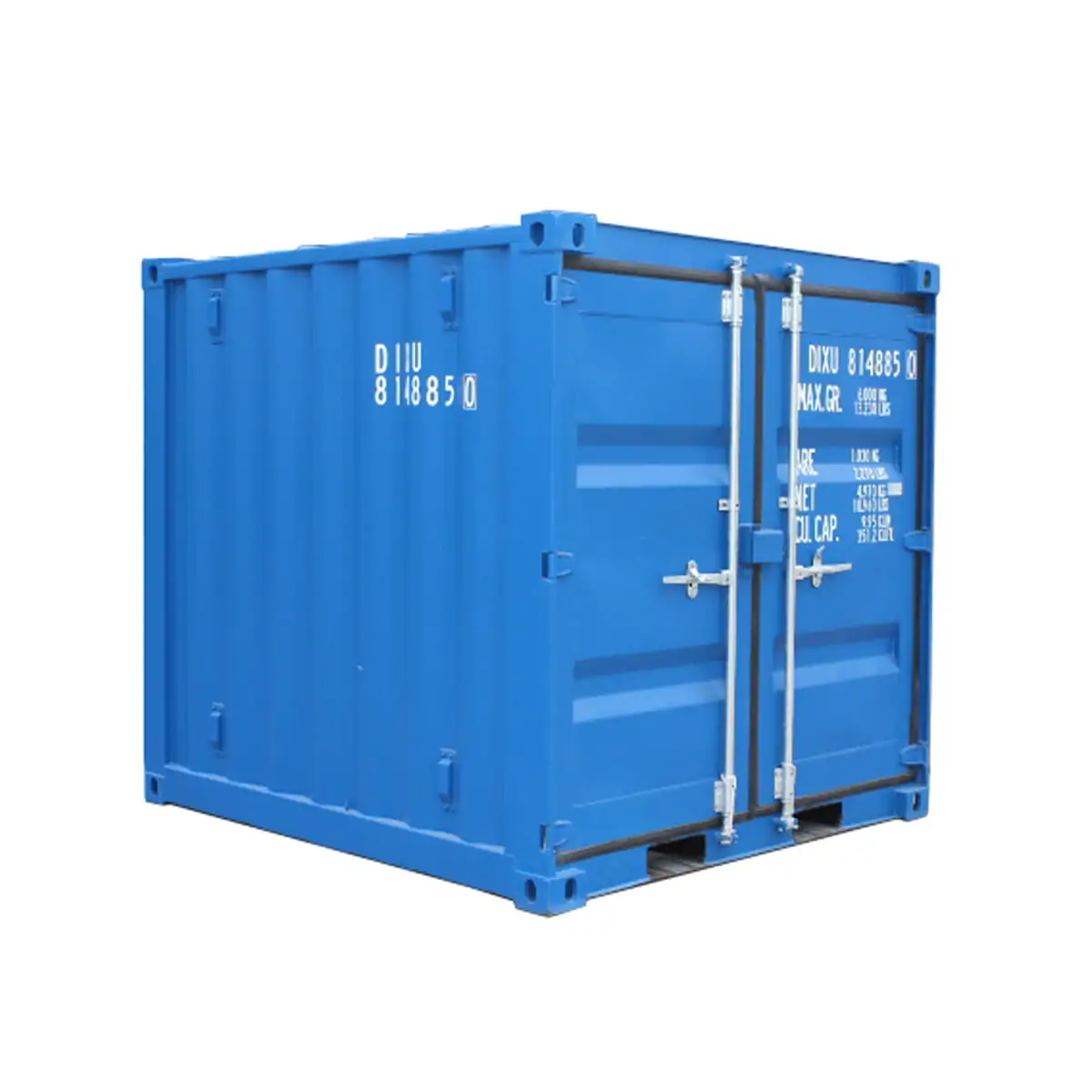 8 fot miljöcontainer cortenstål