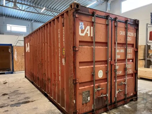 Begagnad container 20 fot - Bild 2