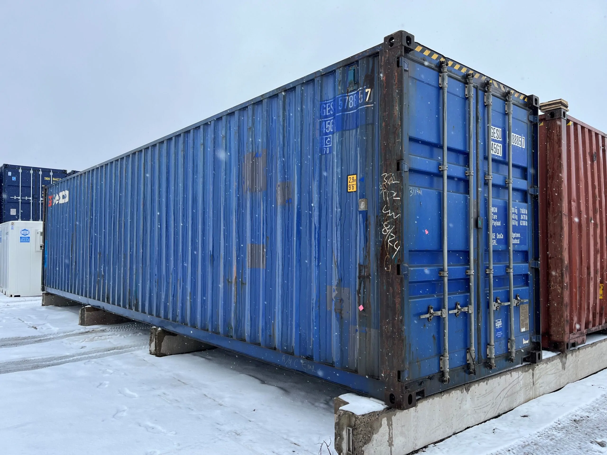 Begagnad container 40 fot