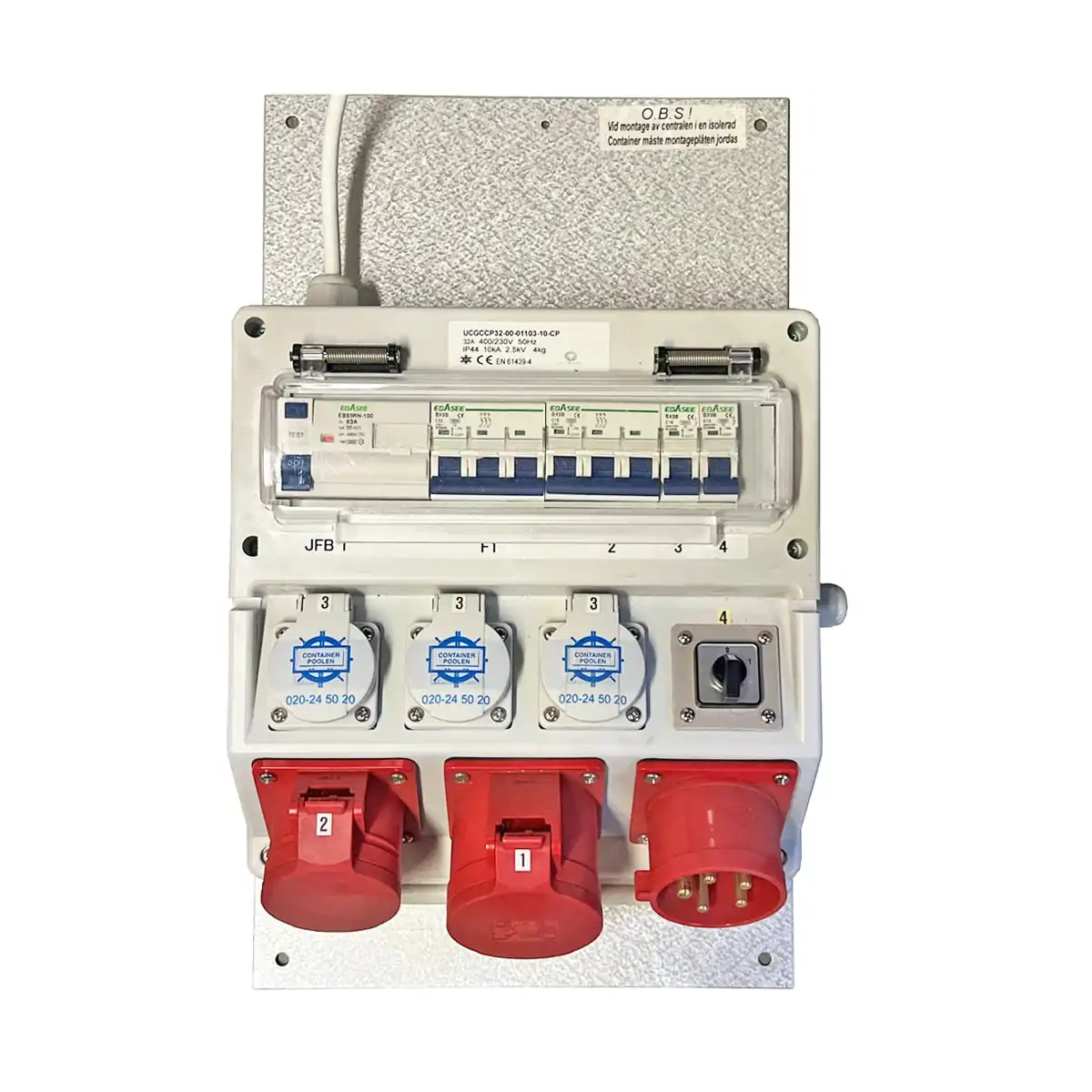 Elcentral 32A 400V (BE18)