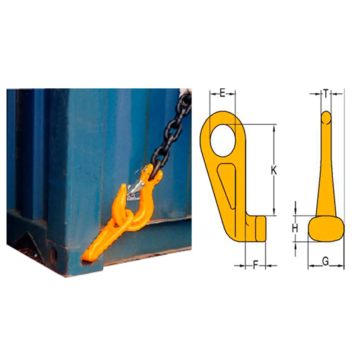Containerhake S