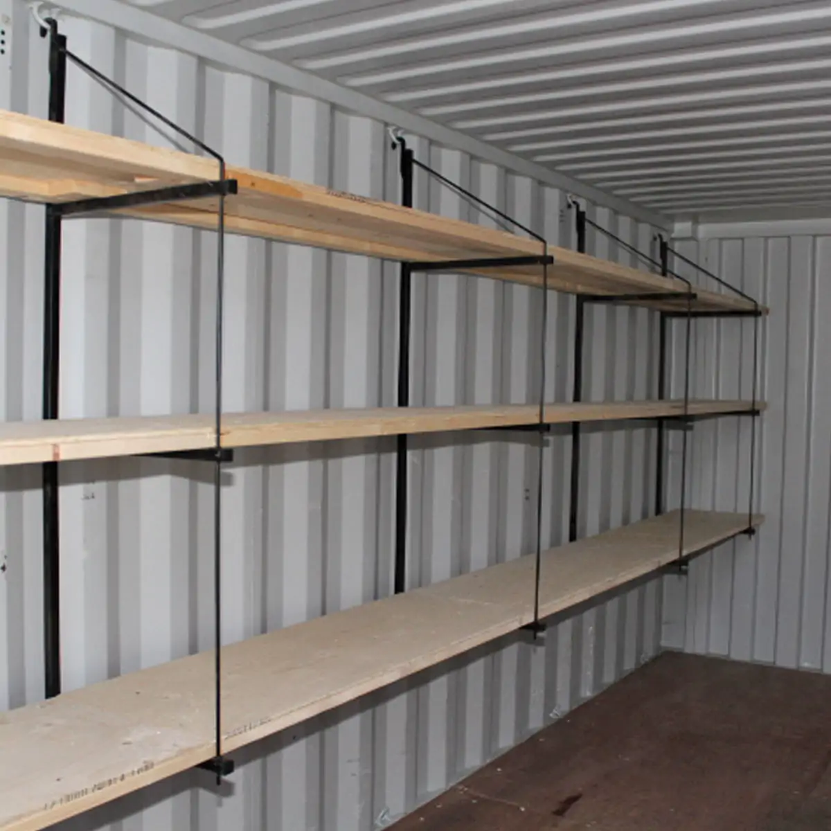 Hänghylla för fraktcontainer