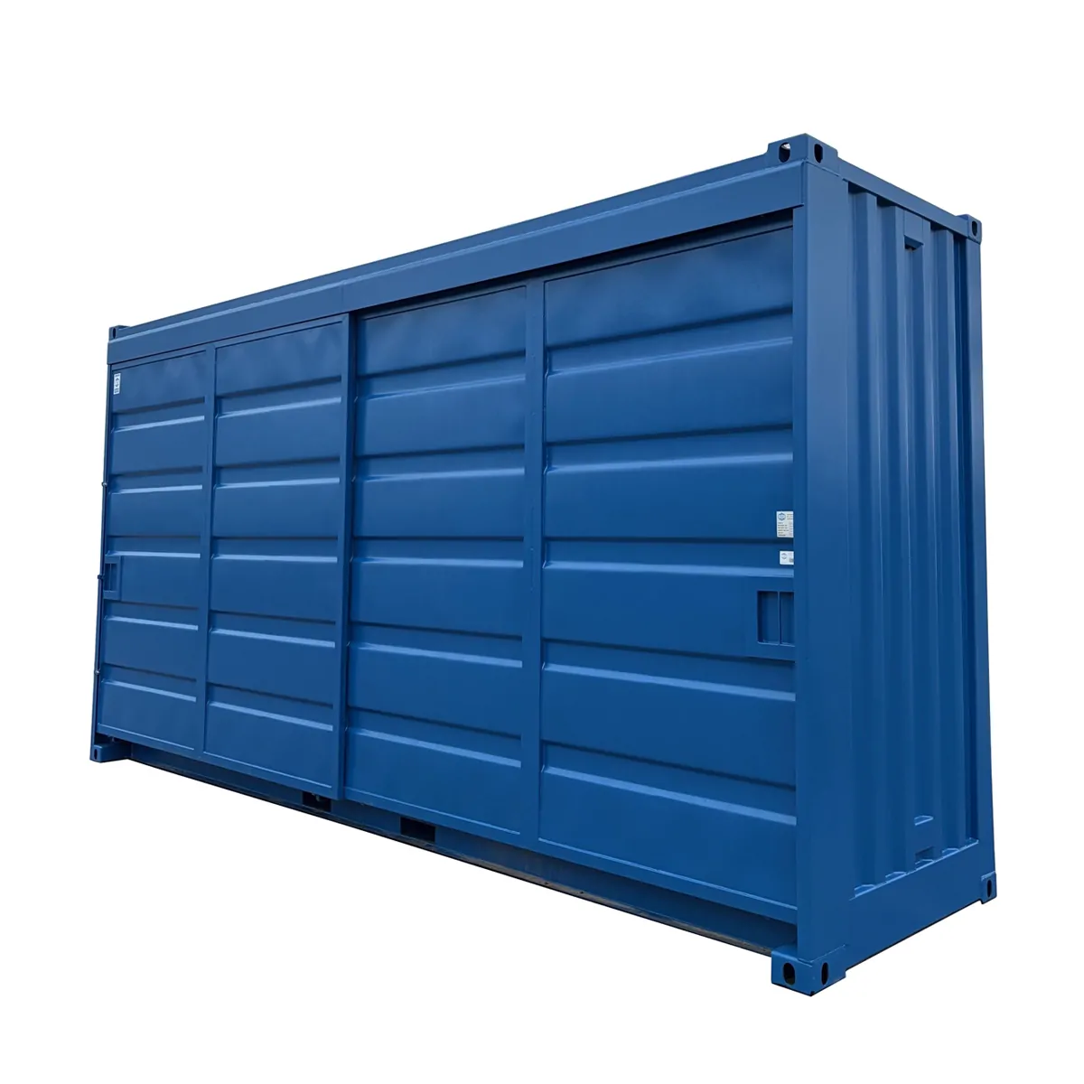 Miljöcontainer skjutdörrar pallar 6M