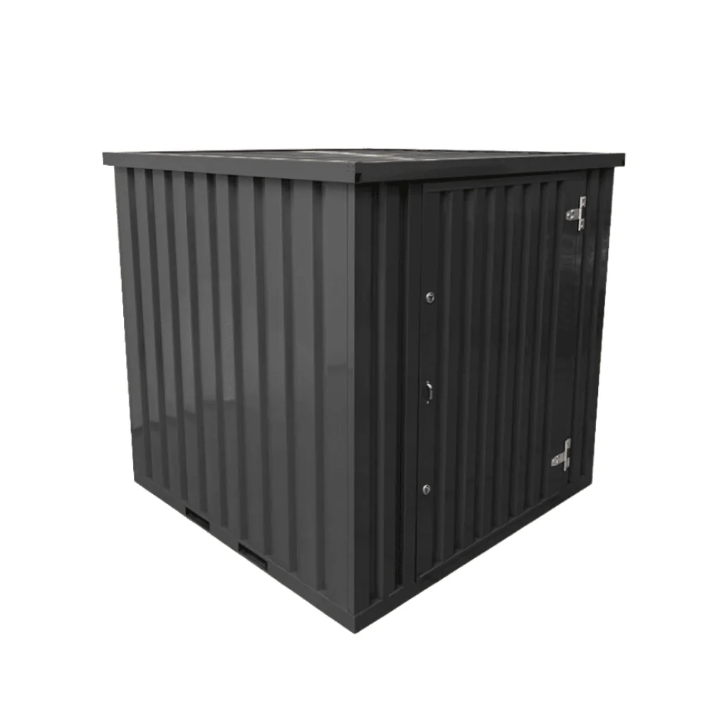 Monterbar förrådscontainer