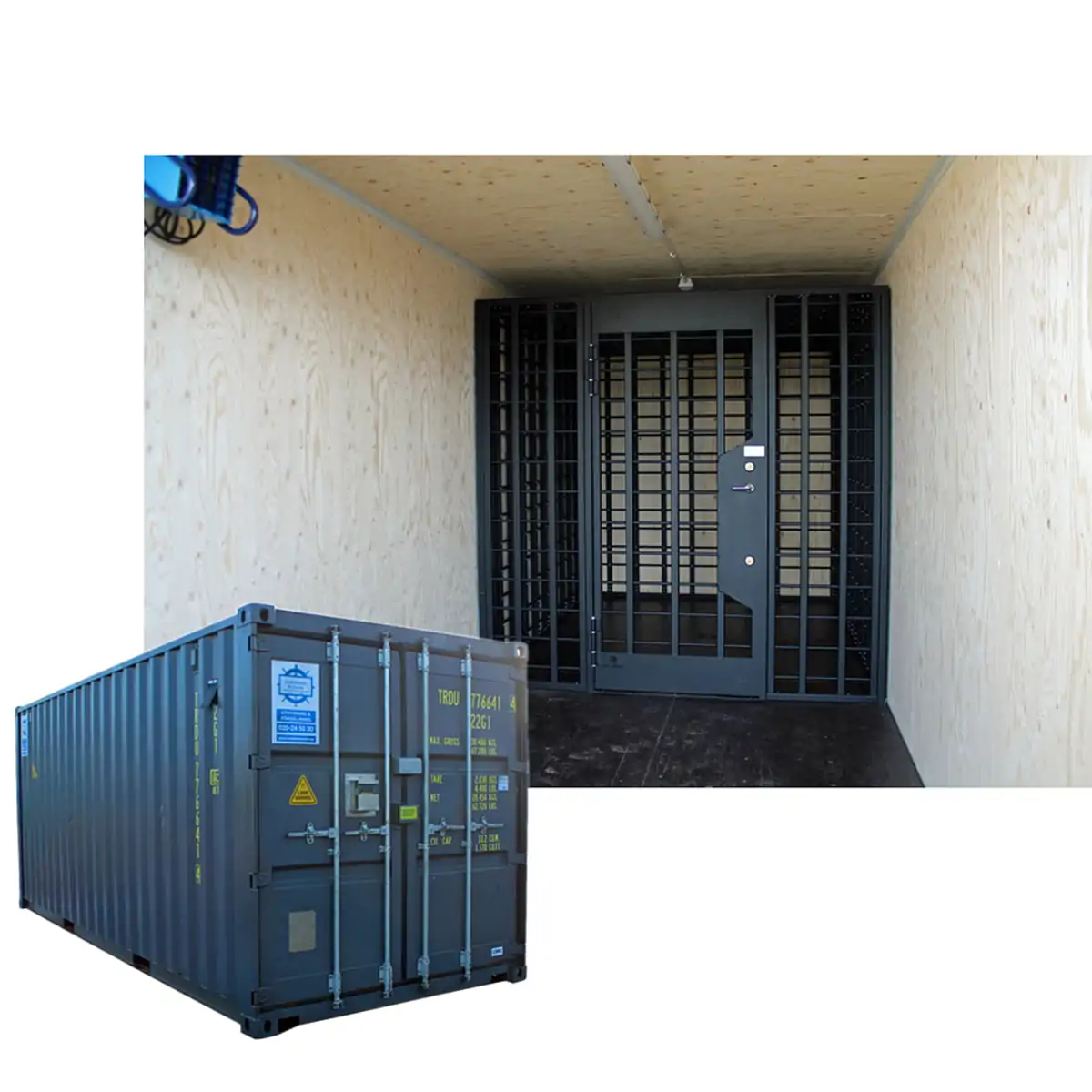 20 fot Säkerhetscontainer