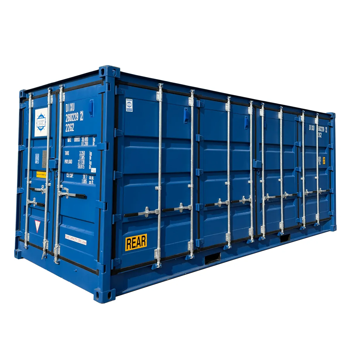20 fot Miljöcontainer OS Corten